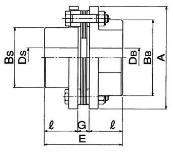 DC커플링(싱글형／대축경·표준축경용)