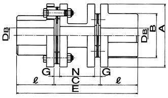 DC커플링(표준스페이서／대축경용)