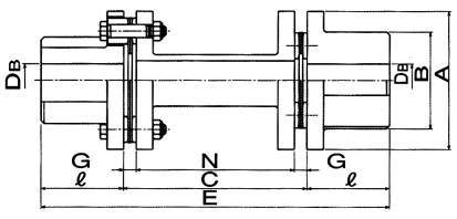 DC커플링(연장스페이서／대축경용)