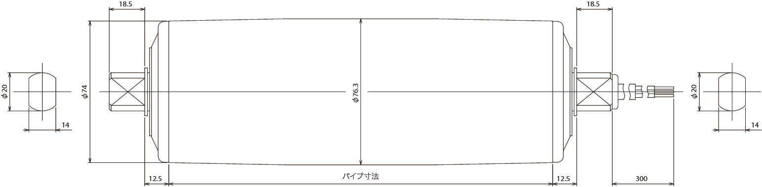 AC중(H)하중용롤러 PM763BS