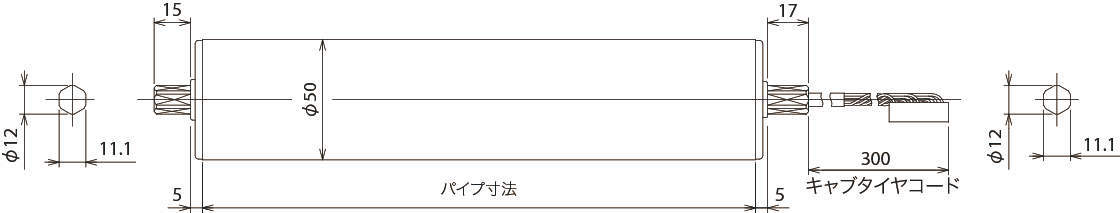 MDR 브러시리스표준모터 PM500FE