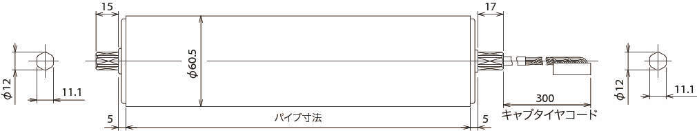 MDR 브러시리스표준모터 PM605FE