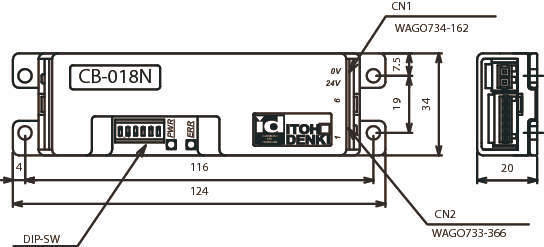 MDR 브러시리스모터풀리 PM320HS