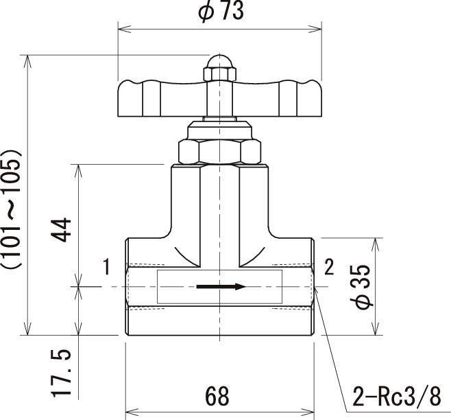 2 방향밸브(차단밸브)