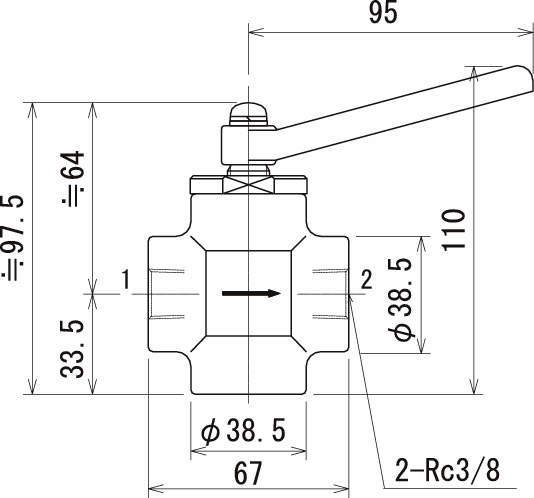 2 방향밸브(차단밸브)