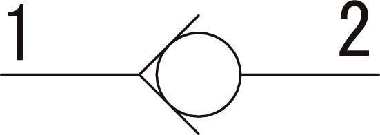 인라인체크밸브