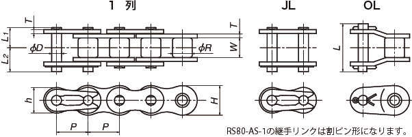 스테인레스드라이브체인(AS사양)