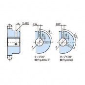 바이피치체인용스테인레스피트보어스프라켓