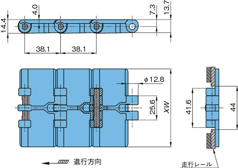 플라탑체인 TTP형