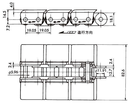 스냅탑체인 TN형