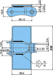 스테인레스탑체인 TS형