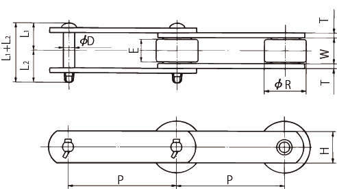 범용대형콘베어체인(DT사양)