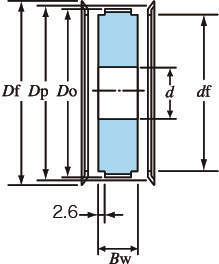 태형치형풀리 L형