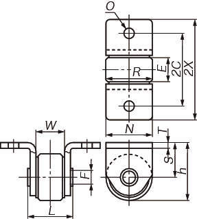 어태치붙이베어링롤러(R롤러)