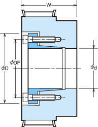 PX록풀리 S타입 P8M형