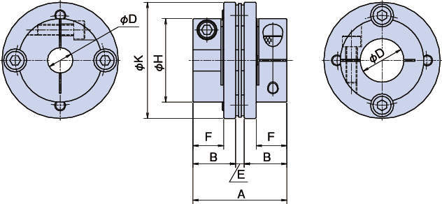 엑트플렉스커플링 NES시리즈(싱글 타입)