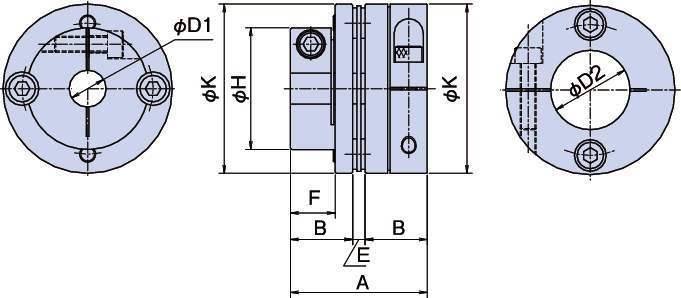 엑트플렉스커플링 NES시리즈(싱글 타입)