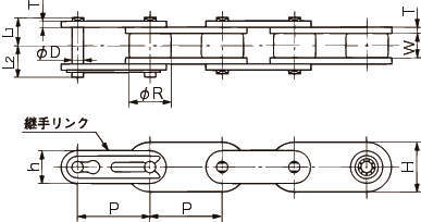 니들부시체인(보통사양)