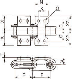 니들부시체인(보통사양)