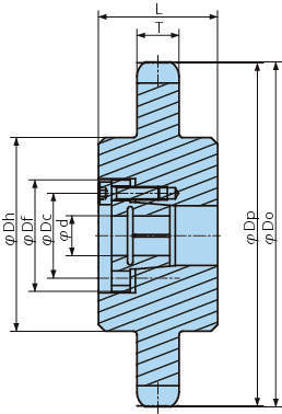 TPS형체인용록스프라켓