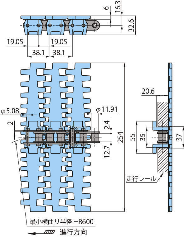 스냅탑체인 TP-PTS형
