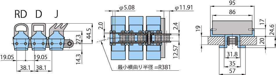 그리퍼체인 TP-1873-G형