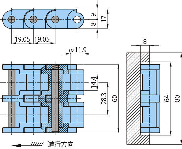 플라블록체인 RSP-PO12-2S형