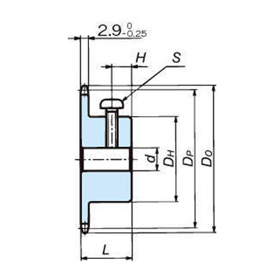 RS25 스프라켓 1B타입