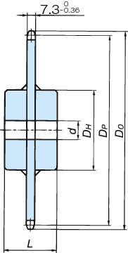 RS40 스프라켓 1C타입