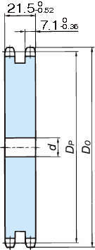RS40 스프라켓 2A타입