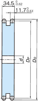 RS60 스프라켓 2A타입