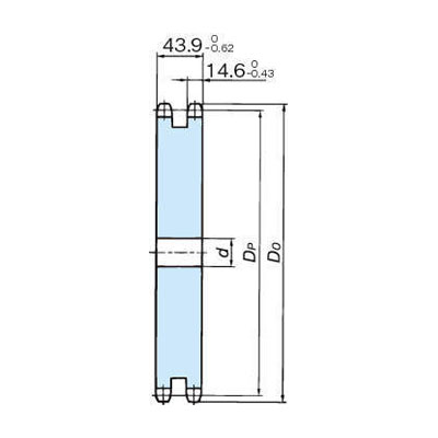 RS80 스프라켓 2A타입