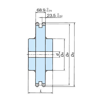 RS120 스프라켓 2C타입