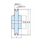 RS120 스프라켓 2C타입