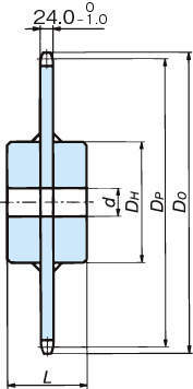 RS140 스프라켓 1C타입