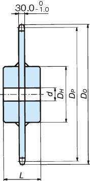 RS160 스프라켓 1C타입