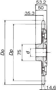 TO·TU형체인용스프라켓