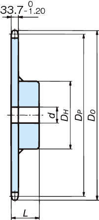 RS180 스프라켓 1B타입