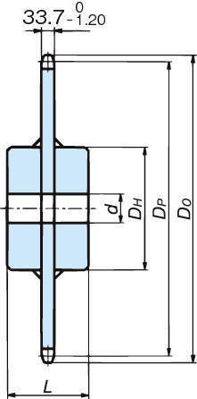 RS180 스프라켓 1C타입