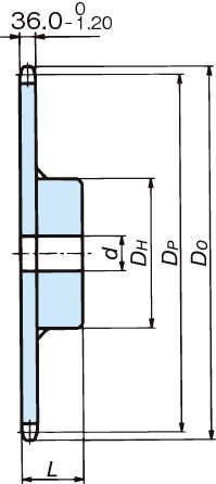 RS200 스프라켓 1B타입