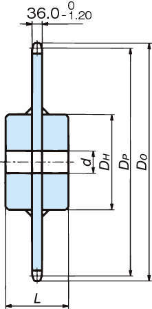 RS200 스프라켓 1C타입