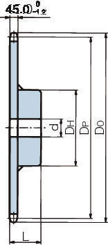 RS240 스프라켓 1B타입