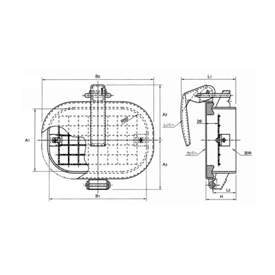 원터치창 기본형 망붙이타입(볼트식)