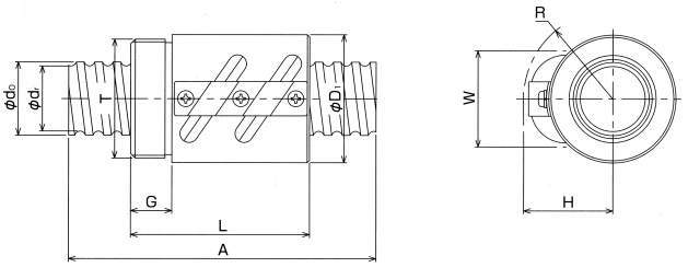 일반산업용볼나사 R시리즈