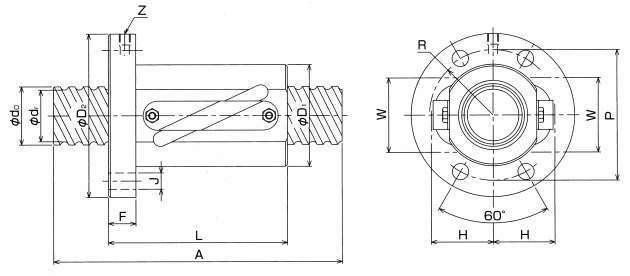 일반산업용볼나사 R2시리즈(하이리드고속형)