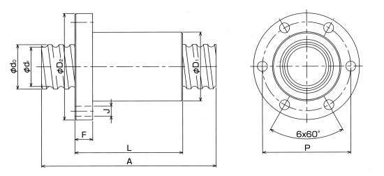 일반산업용볼나사 RZ시리즈(리턴캡형)