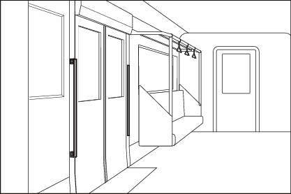 스테인레스강제  면붙이핸들 MP형