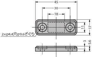 클린마그네트캐치 MC-JM45