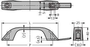 플라스틱핸들 WB-130357·WB-902357