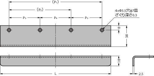 스테인레스앵글핸들 SN형